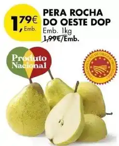 Pingo Doce Nacional - pera rocha do oeste dop promoção