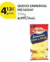 Pingo Doce Président - queijo emmental promoção