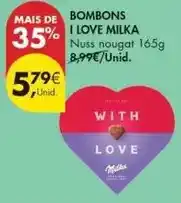 Pingo Doce Milka - bombons i love promoção