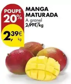 Pingo Doce A+ - manga maturada promoção