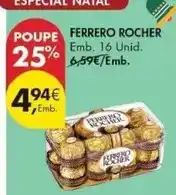 Pingo Doce Ferrero rocher promoção