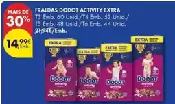 Pingo Doce Dodot - fraldas activity extra promoção