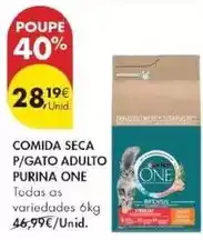 Pingo Doce Purinaone - comida seca p/gato adulto promoção