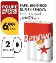 Pingo Doce Renova - papel higiénico duplex promoção