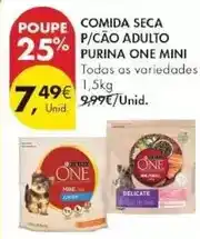 Pingo Doce Purinaone - comida seca p/ cão adulto promoção