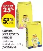 Pingo Doce Friskies - comida seca p/gato promoção