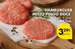 Pingo Doce Pingo doce - hamburguer misto promoção