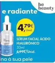 Pingo Doce Be beauty - sérum facial ácido hialuronico promoção