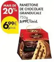 Pingo Doce Granducale - panettone de chocolate promoção