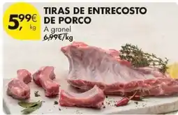 Pingo Doce A+ - tiras de entrecosto de porco promoção