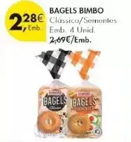 Pingo Doce Bimbo - bagels promoção
