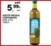 Continente Continente - azeite virgem promoção