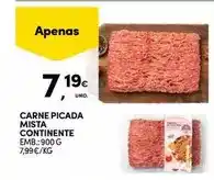 Continente Continente - carne picada mista promoção