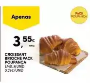 Continente Croissant brioche pack promoção
