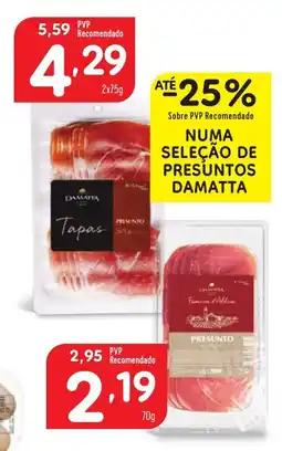 Minipreço Numa seleção de presuntos damatta promoção