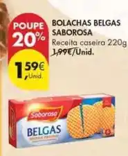Pingo Doce Saborosa - bolachas belgas promoção