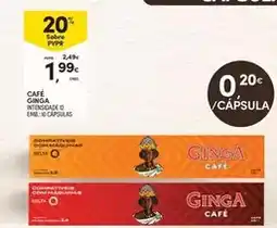 Continente Ginga - café promoção