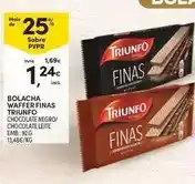 Triunfo - bolacha waffer finas