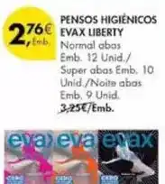 Pingo Doce Evax - pensos higiénicos promoção