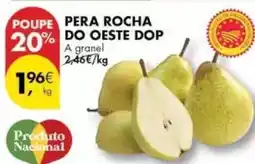 Pingo Doce A+ - pera rocha do oeste dop promoção