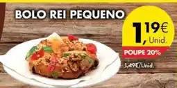 Pingo Doce Bolo rei pequeno promoção