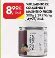 Pingo Doce Prozis - suplemento de colagénio e magnésio promoção