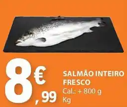 E.Leclerc Salmão inteiro fresco promoção
