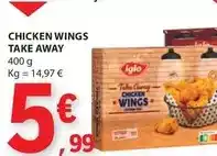 E.Leclerc Iglo - chicken wings take away promoção