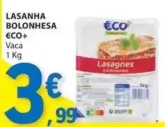 E.Leclerc Eco+ - lasanha bolonhesa promoção