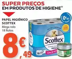 E.Leclerc Scottex - papel higiénico promoção