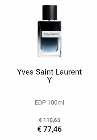 Perfumaria Barreiros Faria Yves Saint Laurent Y EDP 100ml promoção