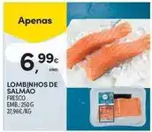 Continente Lombinhos de salmão promoção