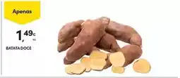 Continente Batata doce promoção