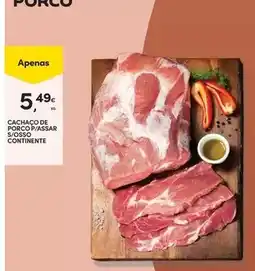 Continente Continente - cachaco de porco p/assar s/osso promoção
