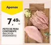 Continente Continente - peito de peru promoção