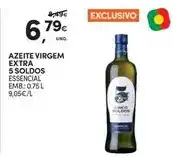 Continente Essential - azeite virgem extra 5 soldos promoção