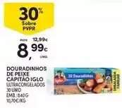 Continente Iglo - douradinhos de peixe capitao promoção