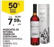 Continente Lima - moscatel de setubal venàncio costa lima promoção