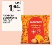 Continente Continente - abóbora promoção