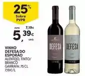 Continente Alentejo - vinho defesa do esporao promoção