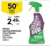 Continente Cillit bang - spray multisuperficies promoção