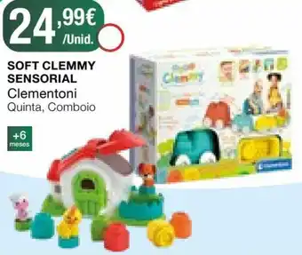 Intermarché Soft Clemmy Sensorial Clementoni promoção