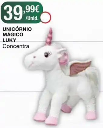Intermarché Unicórnio Mágico Luky Concentra promoção