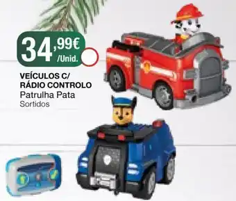 Veículos C/ Rádio Controlo Patrulha Pata