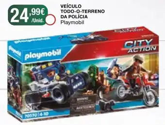 Veículo Todo-o-Terreno da Polícia Playmobil