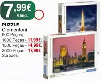Intermarché Puzzle Clementoni promoção