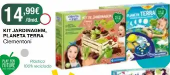 Intermarché Kit Jardinagem, Planeta Terra Clementoni promoção