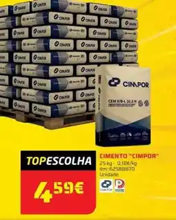 Bricomarché Cimento cimpor promoção