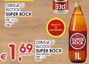 Meu Super Cerveja c alcool super bock tara perdida promoção