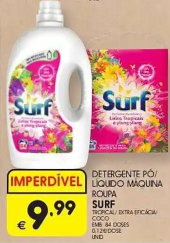 Meu Super Detergente pó/ liquido máquina roupa surf promoção